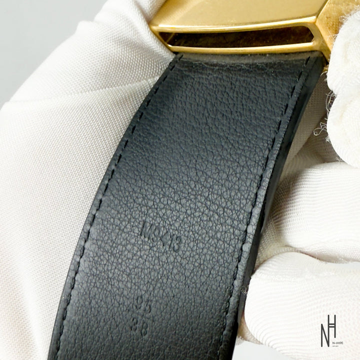 Louis Vuitton LV Initiales Belt czarny N-Hype sklep streetwear.