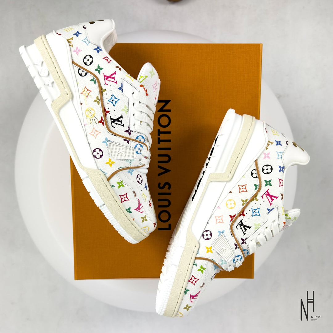 Louis Vuitton LV Trainer Takashi Murakami White sneakers męskie N-Hype.