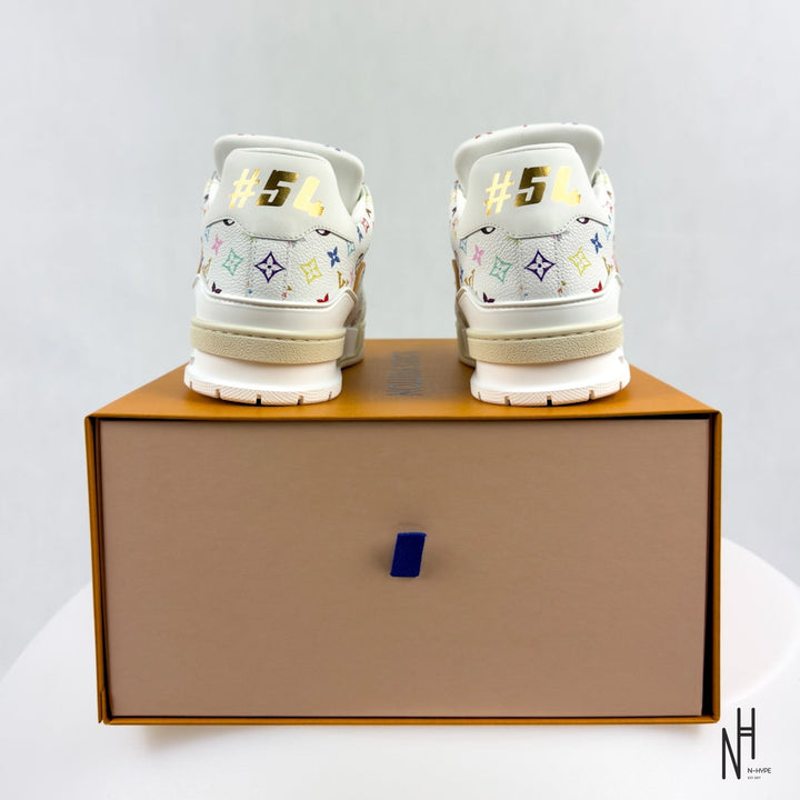 Louis Vuitton LV Trainer Takashi Murakami White sneakers N-Hype