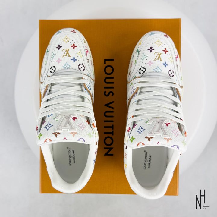Louis Vuitton LV Trainer Takashi Murakami White sneakers męskie N-Hype
