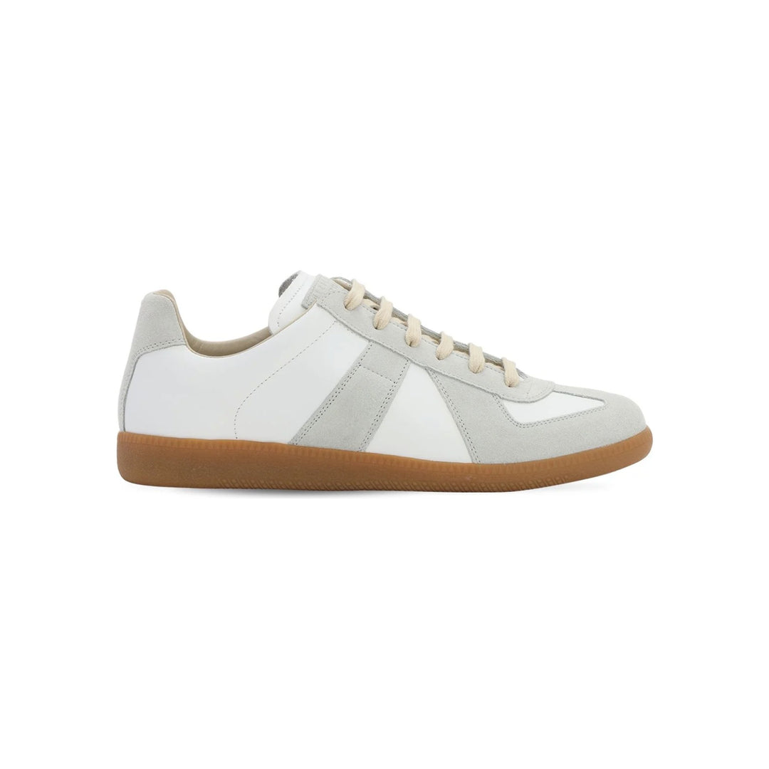 Maison Margiela Replica Leather & Suede Low Top Sneakers buty N-Hype Łódź Polska
