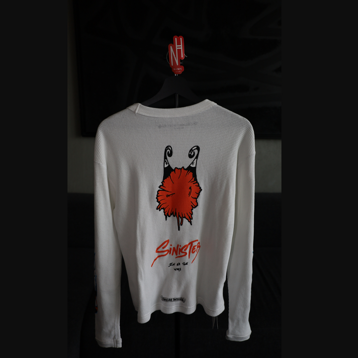Matty Boy x Chrome Hearts Thermal White Long Sleeve shirt N-Hype