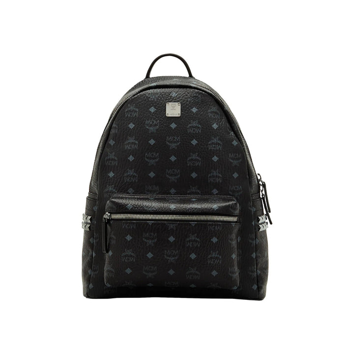 MCM Stark Backpack Visetos Side Studs Medium Black torby N-Hype Łódź Polska