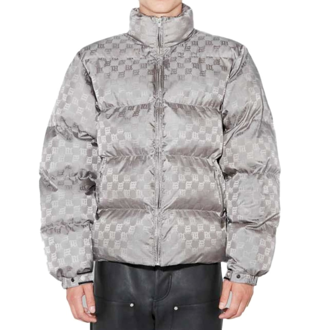 MISBHV Nylon Monogram Puffer Grey kurtka damska N-Hype