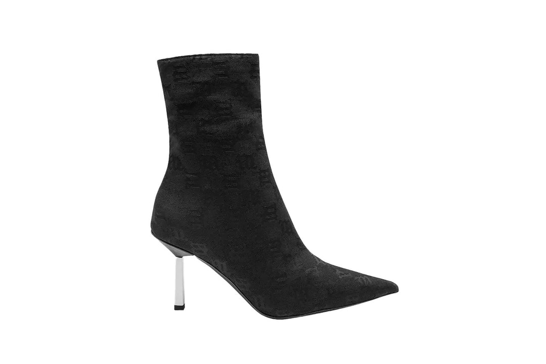 MISBHV Sasha Ankle Boot Monogram Black boots N-Hype