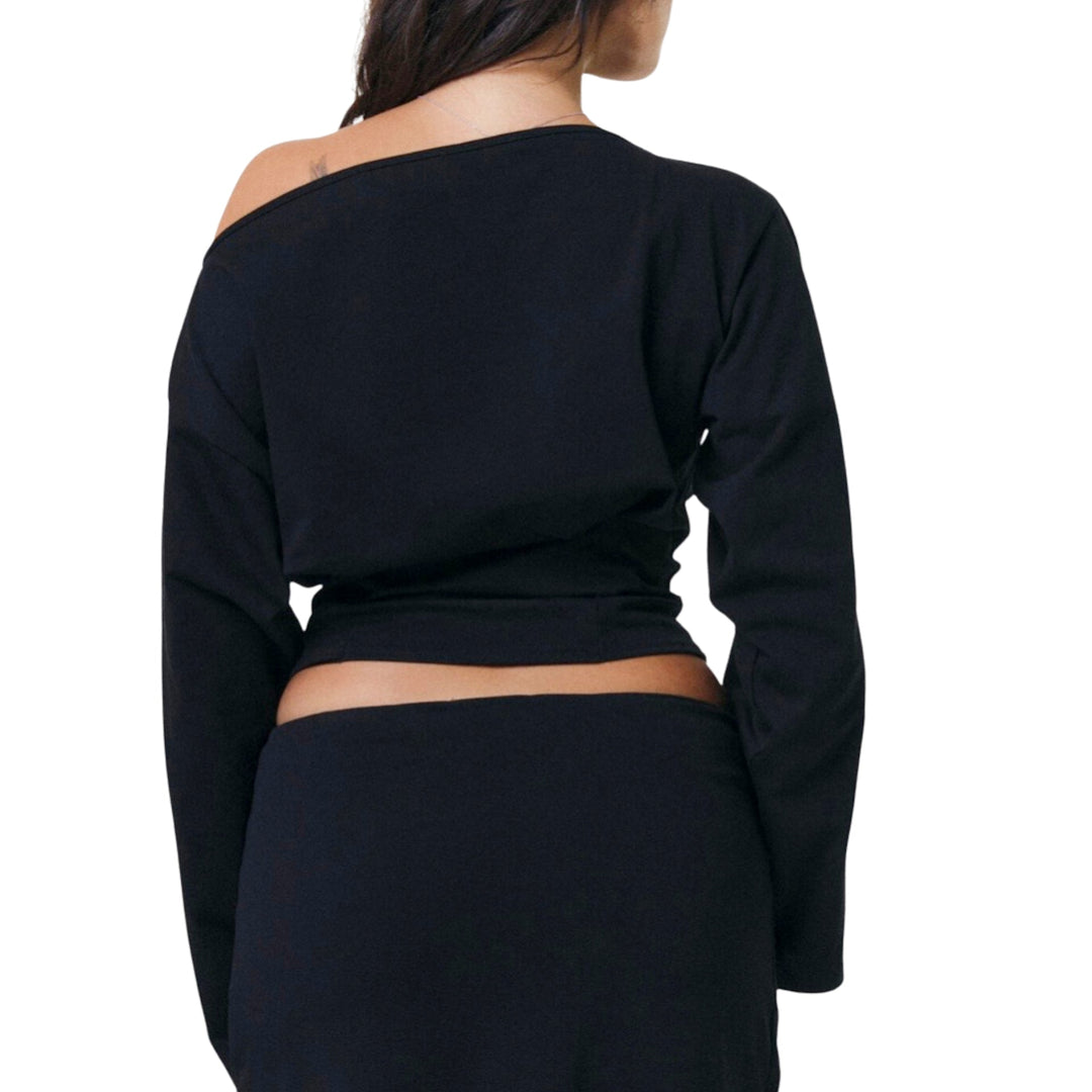 MISI Bra Longsleeve Top Black N-Hype bluza damska adidas