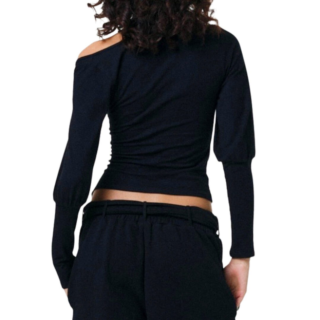 MISI Jasmine Top Black koszulka damska N-Hype