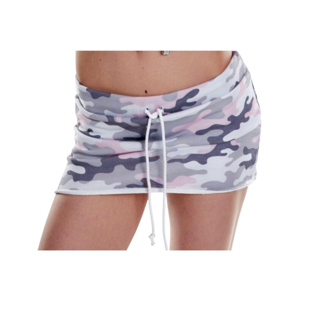 MISI Pinky Camo Mini Skirt różowo-camo N-Hype