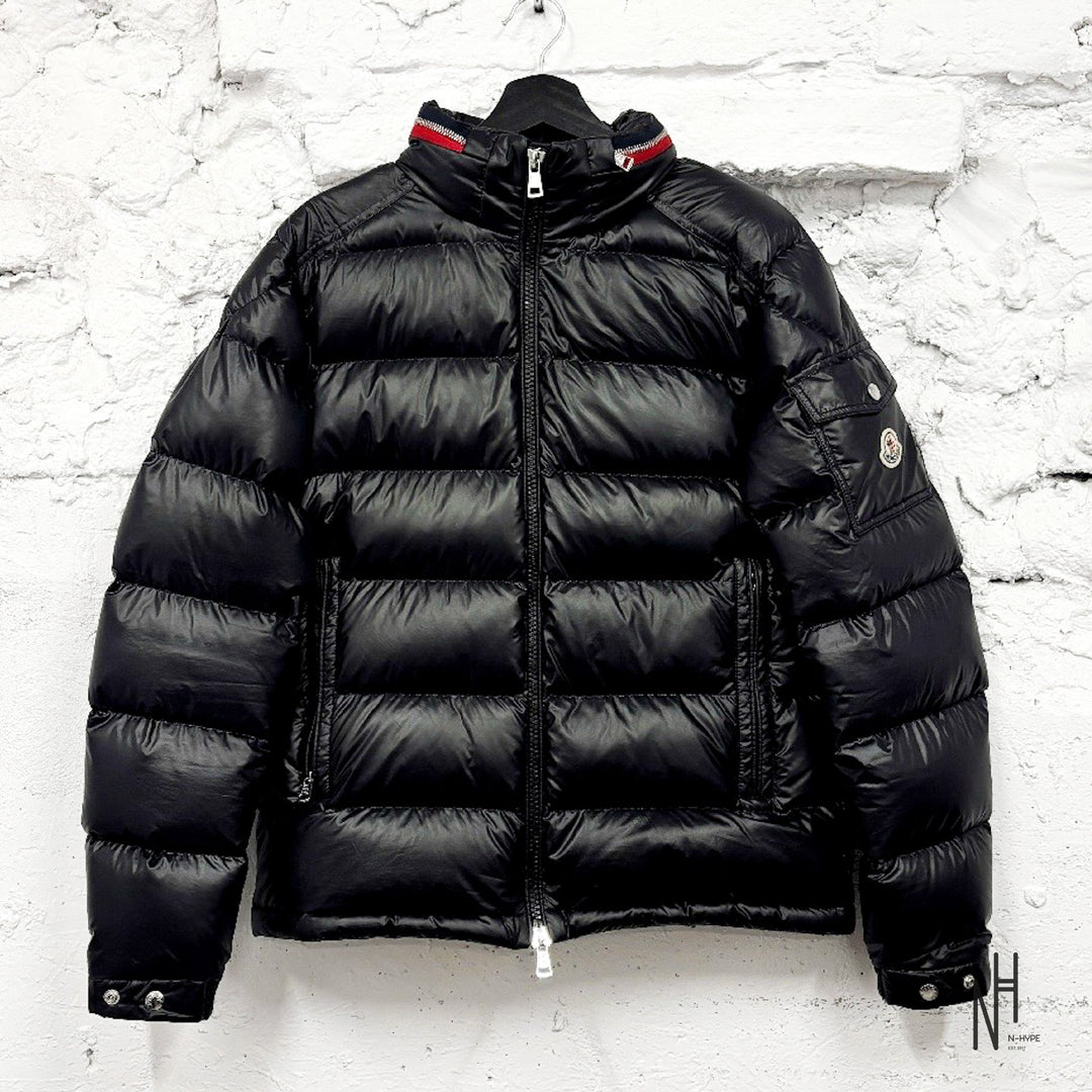 Moncler Bourne Black puchowa kurtka męska N-Hype