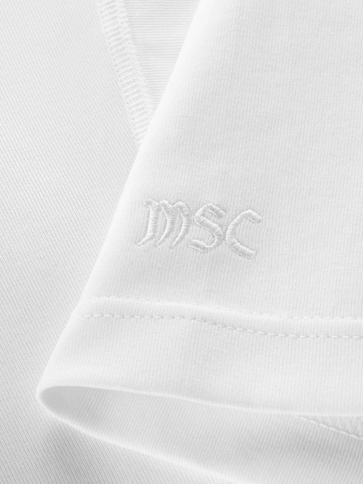 MSC Koszulka Biała N-Hype streetwear Adidas Nike Yeezy Jordan.
