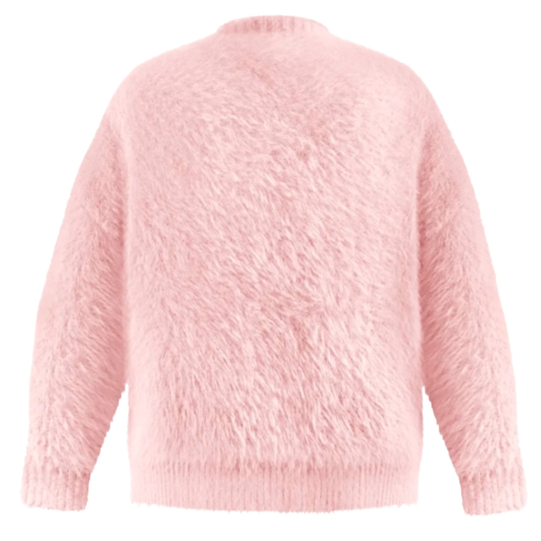 Różowy sweter MSC marki N-Hype.