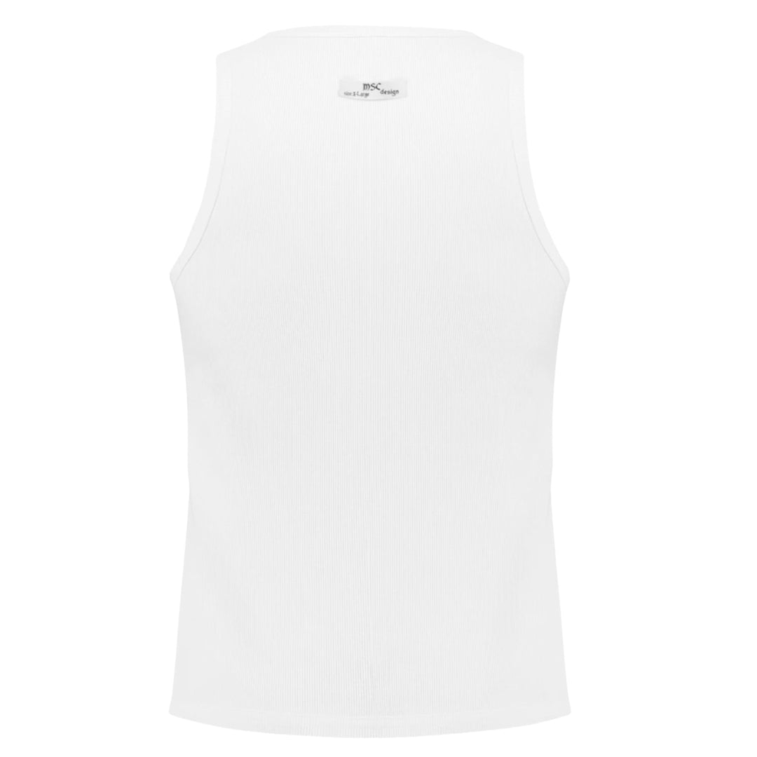 MSC Tank Top biały męska koszulka N-Hype