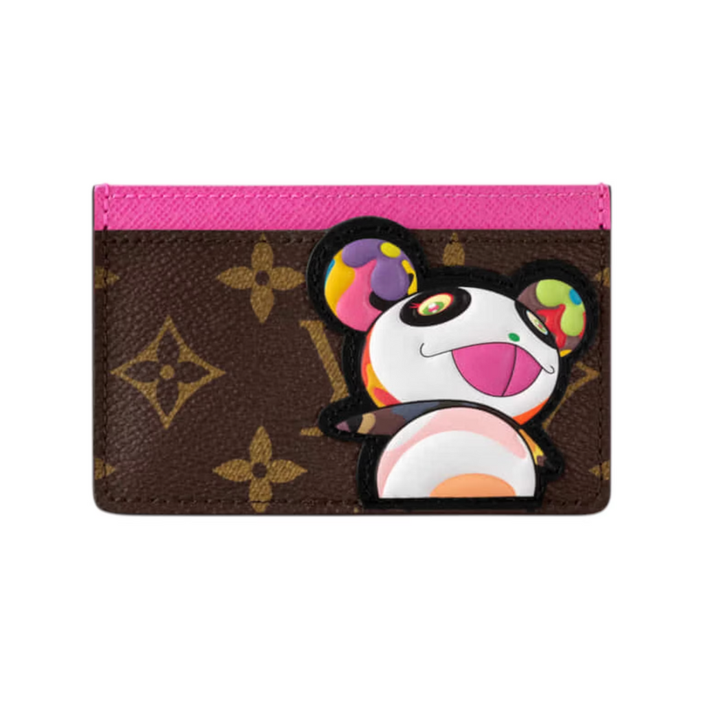 Louis Vuitton x Takashi Murakami Panda Card Holder Monogram