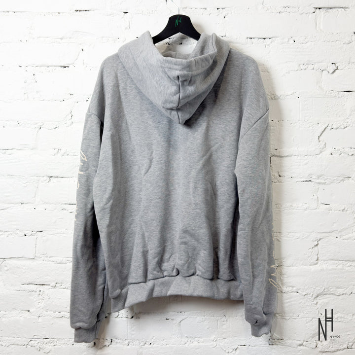 N-HYPE STUDIO 'WE RUN THE CITY' HOODIE GREY, bluza męska szara N-Hype