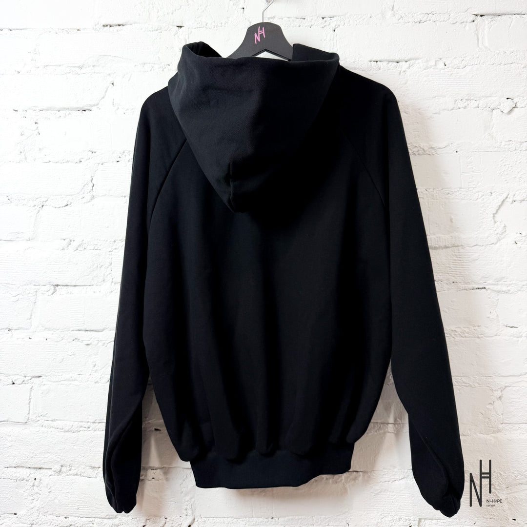 Nawara Heavy Hoodie Unpolished Black N-Hype streetwear hoodie men's fashion.