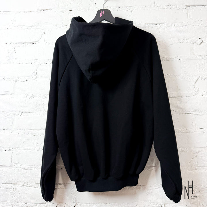 Nawara Heavy Hoodie Unpolished Black N-Hype streetwear hoodie men's fashion.