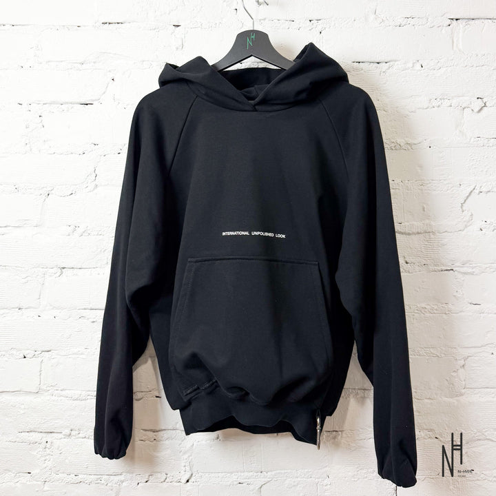 Nawara Heavy Hoodie Unpolished Black N-Hype streetwear hoodie.