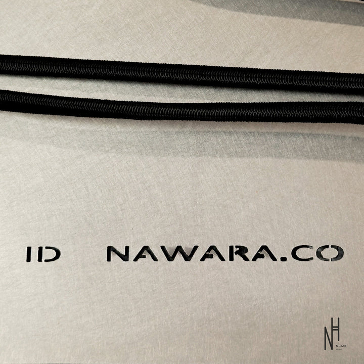 Nawara Steel Bag 2.0 torba męska czarna N-Hype