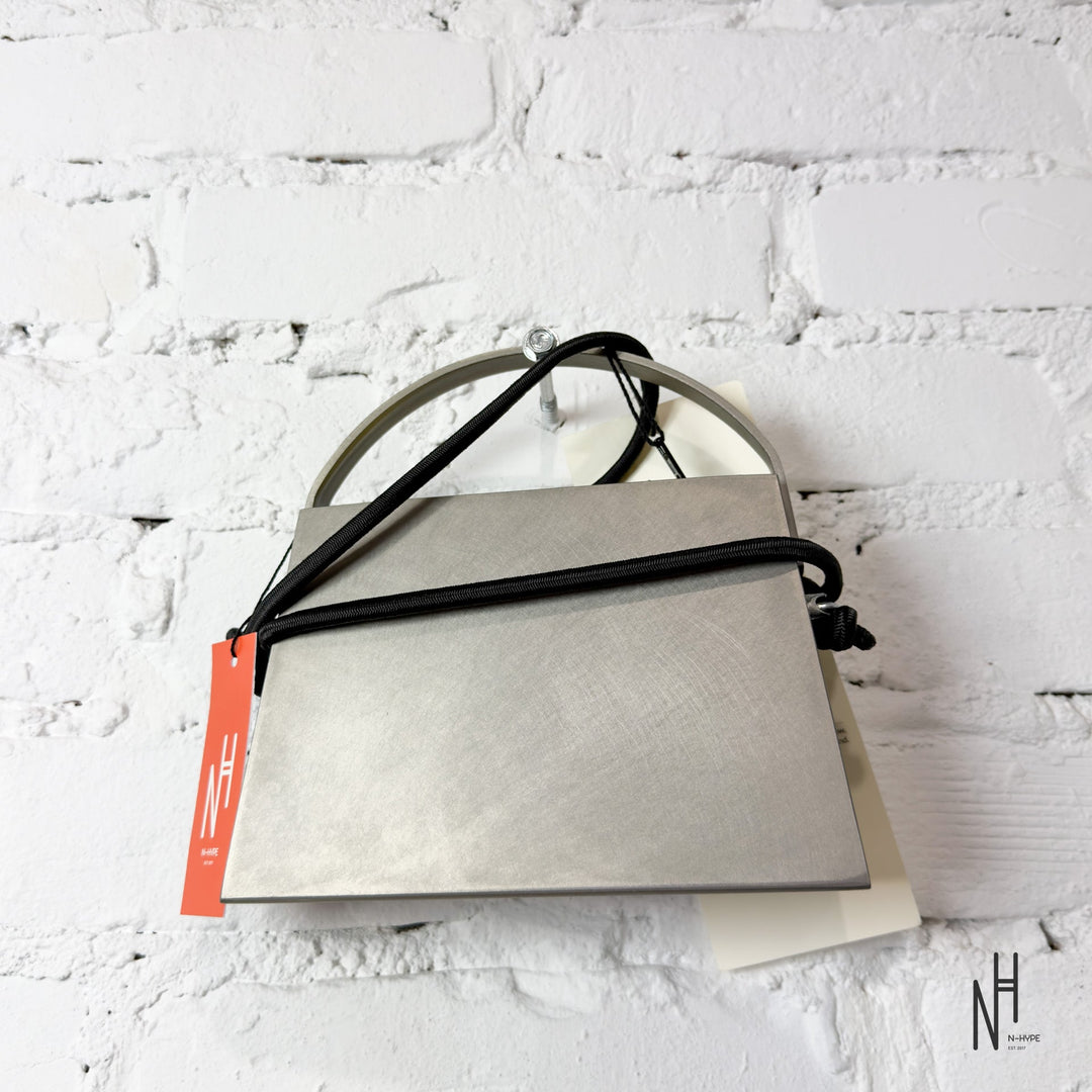 Nawara Steel Bag 2.0 torba męska N-Hype czarna stainless steel