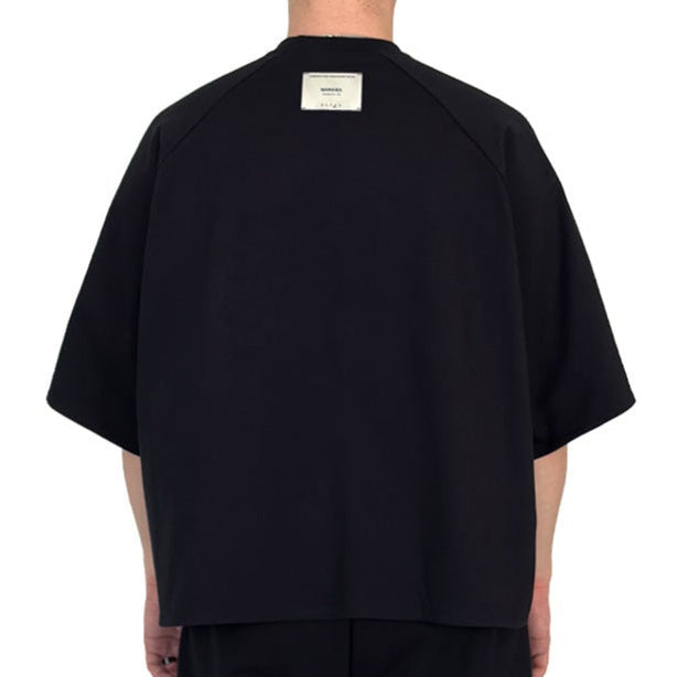 Nawara Raglan Tee Black