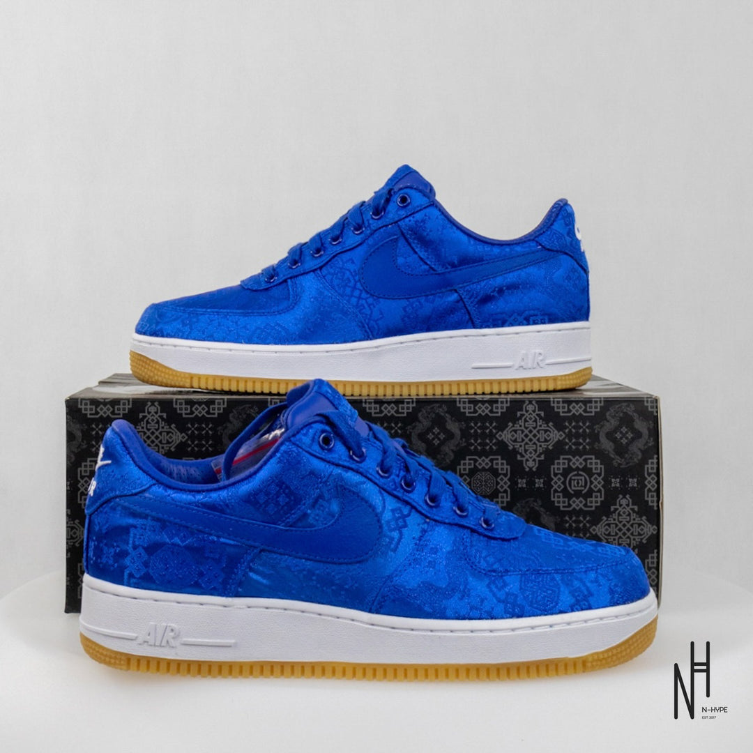 Nike Air Force 1 Low CLOT Blue Silk buty męskie N-Hype