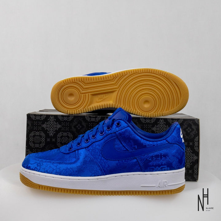Nike Air Force 1 Low CLOT Blue Silk sneakers męskie N-Hype