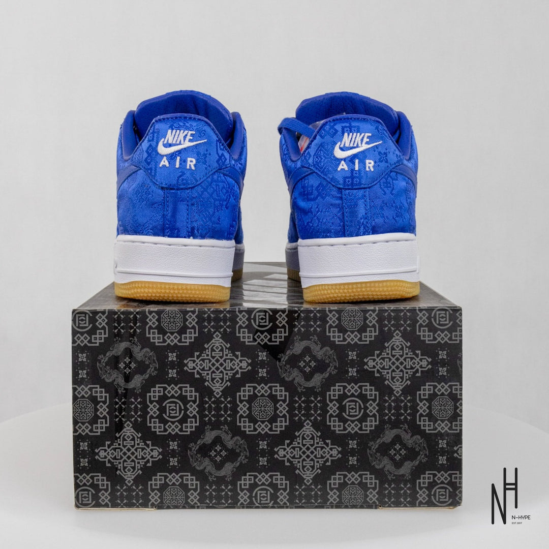 Nike Air Force 1 Low CLOT Blue Silk sneakers męskie N-Hype