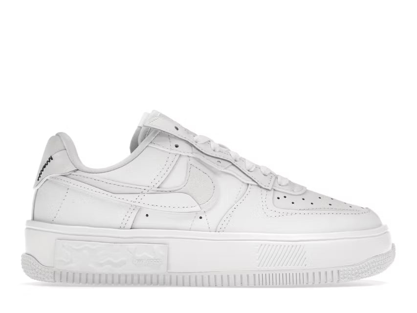 Nike Air Force 1 Low Fontanka Triple White Multi Color Swoosh sneakers damskie N-Hype
