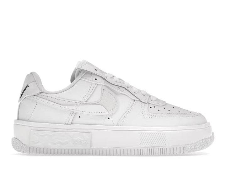 Nike Air Force 1 Low Fontanka Triple White Multi Color Swoosh sneakers damskie N-Hype