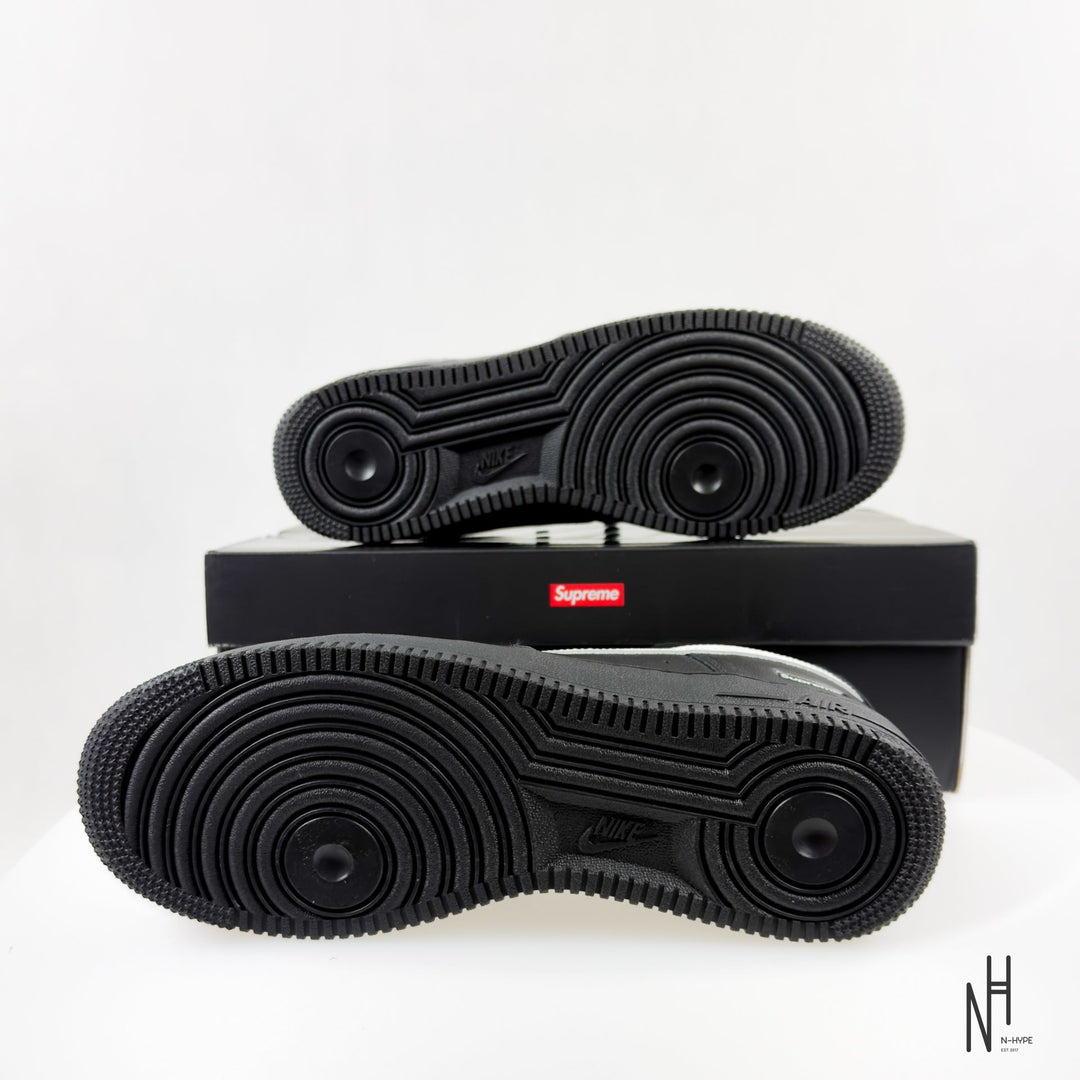 Nike Air Force 1 Low Supreme Black White sneakers męskie N-Hype.