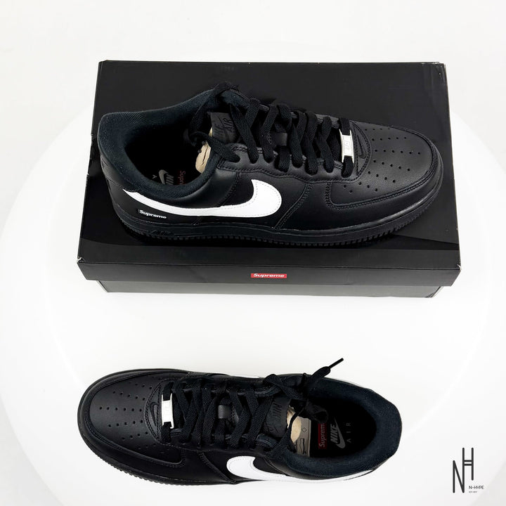Nike Air Force 1 Low Supreme Black White sneakers męskie N-Hype