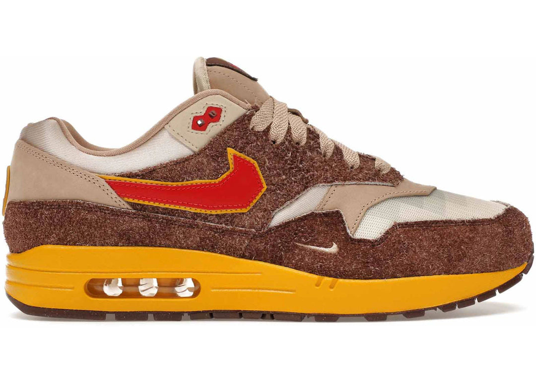 Nike Air Max 1 SWOOSH Low Poly Big Head Origins sneakers czarne N-Hype.