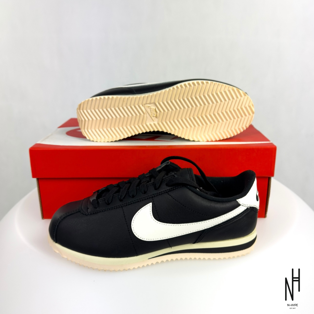 Nike Cortez 23 Premium Black Sail Women's sneakers N-Hype.