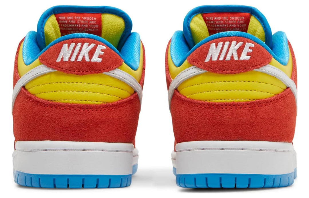 Nike SB Dunk Low Pro Bart Simpson buty męskie żółto-czarne N-Hype