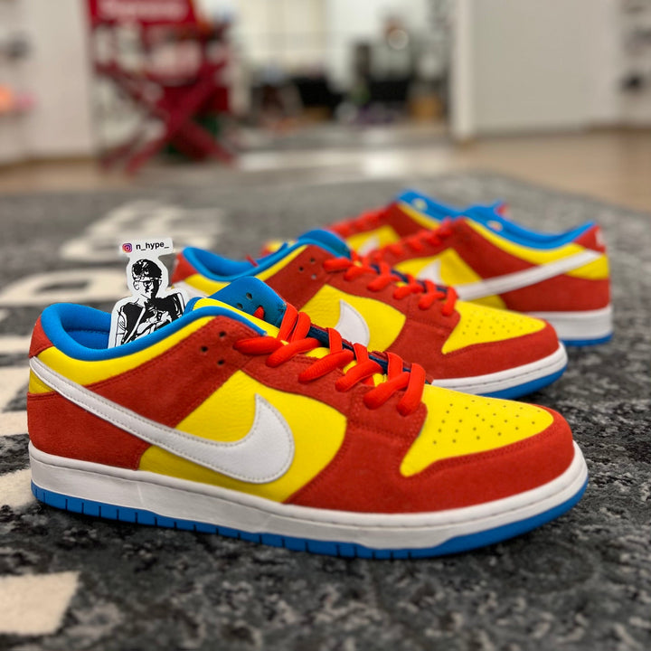 Nike SB Dunk Low Pro Bart Simpson buty męskie żółte N-Hype