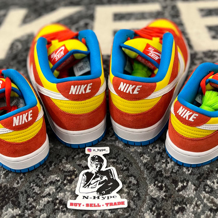 Nike SB Dunk Low Pro Bart Simpson sneakers buty męskie żółto-czarne N-Hype