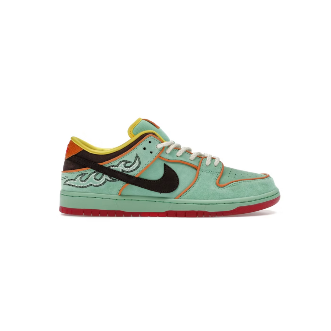Nike SB Dunk Low Rodeo Tourmaline buty męskie N-Hype czarne z zielonym paskiem