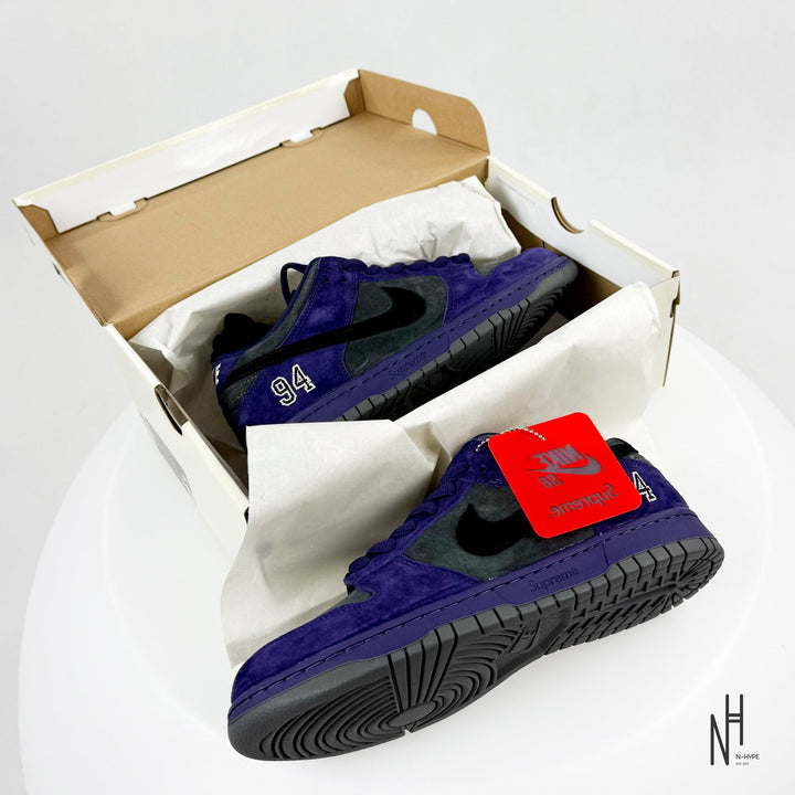 Nike SB Dunk Low Supreme 94 Ink buty męskie czarne N-Hype