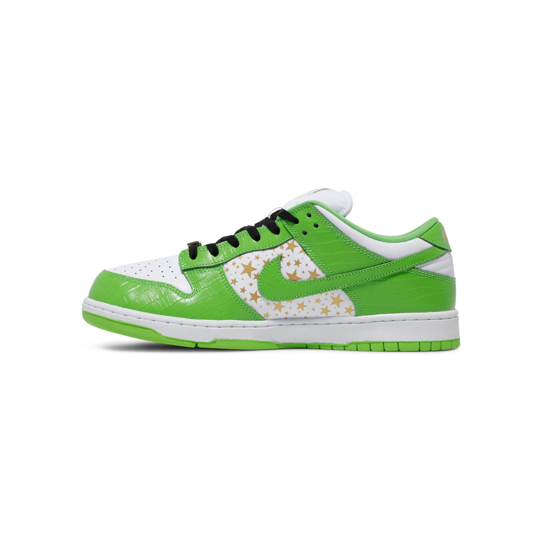 Nike SB Dunk Low Supreme Stars Mean Green (2021) buty N-Hype Łódź Polska zdjęcie 2