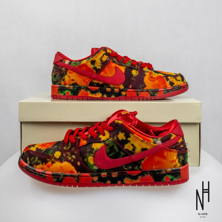 Nike SB Dunk Low The Wizard of Oz Poppy Field sneakers męskie N-Hype