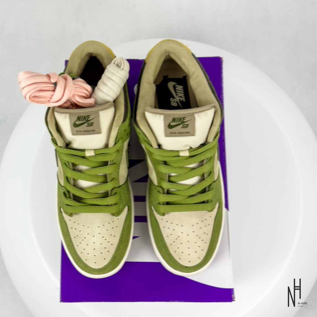 Nike SB Dunk Low Yuto Horigome Matcha sneakers zielone N-Hype