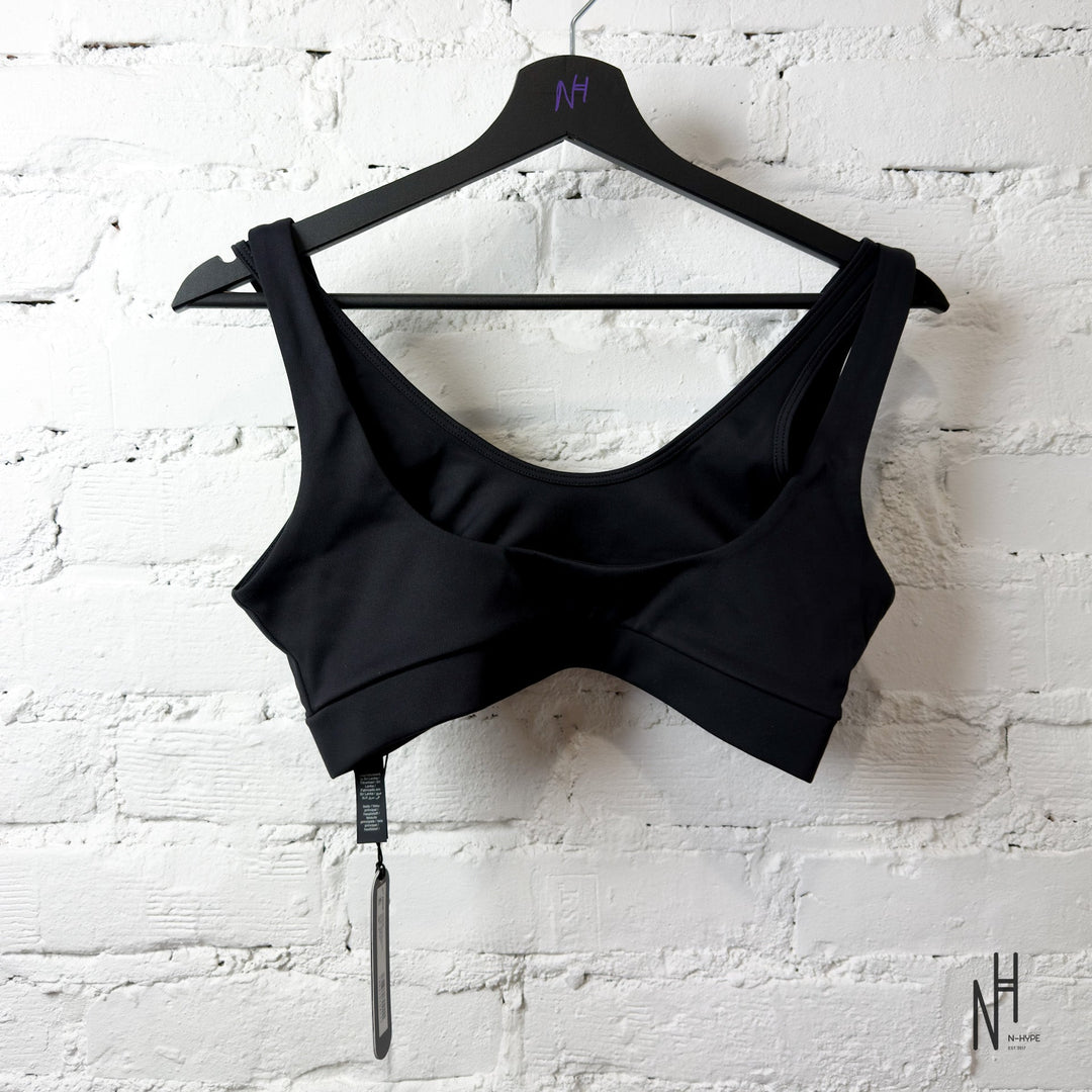 Nike Skims Matte Double Strap Scopp Bra Obsidian sports bra N-Hype.
