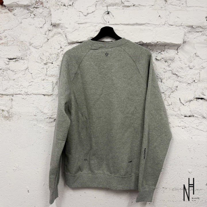 Nike x NOCTA Fleece CS Crewneck Dark Grey Heather - zdjęcie 2 - N-Hype