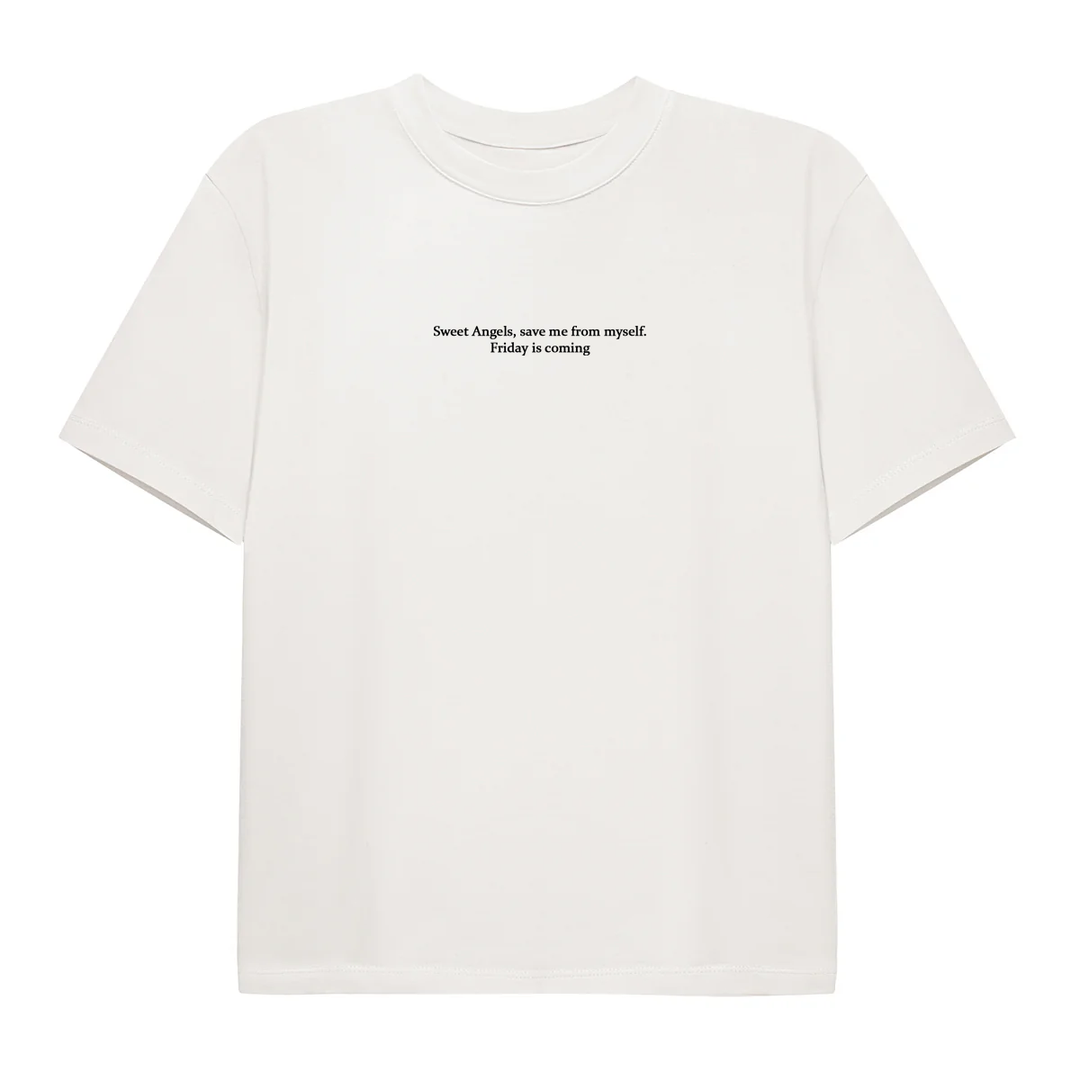 Oddity Angels T-Shirt czarna marki N-Hype