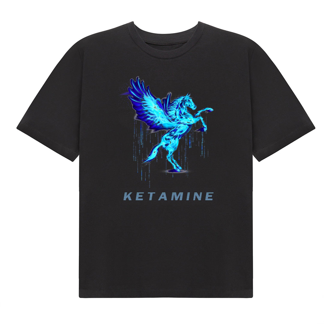 Oddity Ketamine T-Shirt czarna koszulka streetwearowa męska N-Hype.