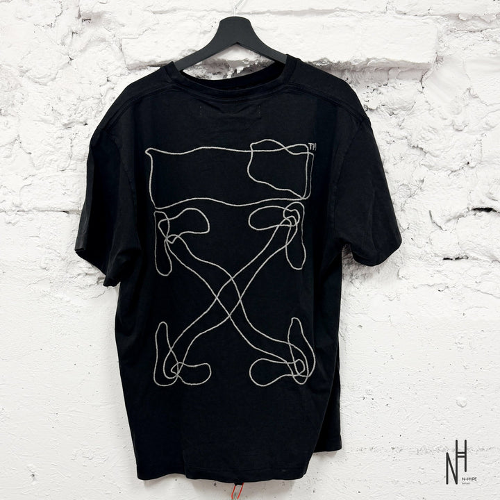 Off-White Tee Black - zdjęcie 2 - N-Hype
