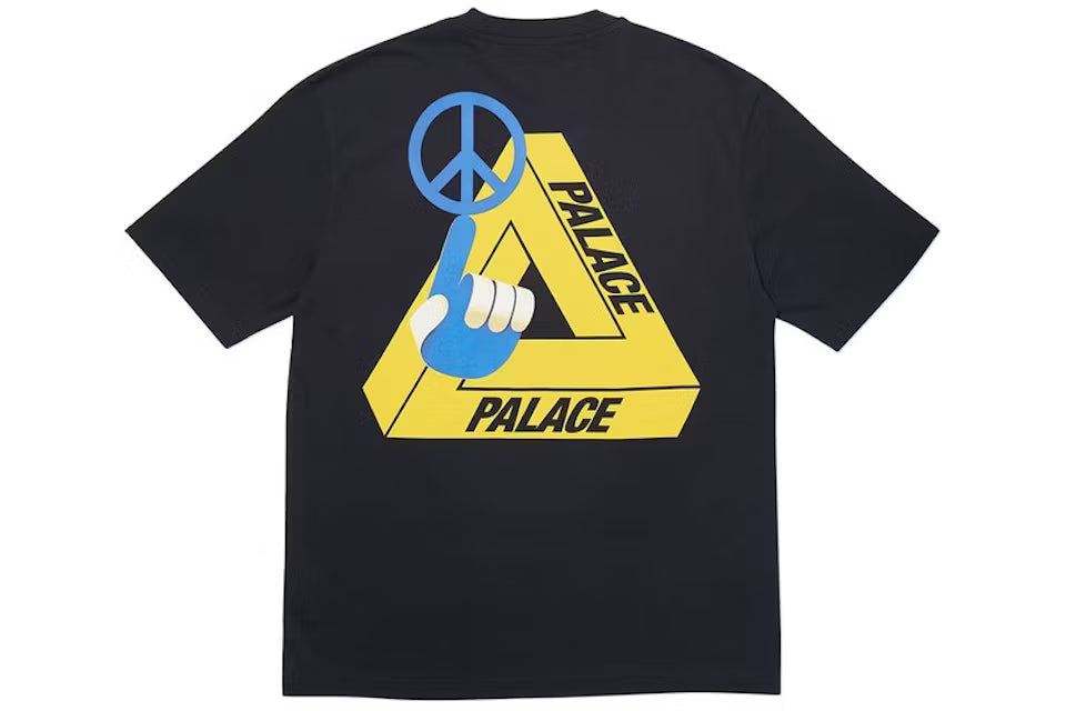 Palace Tri-Smiler T-shirt Black N-Hype koszulka czarna