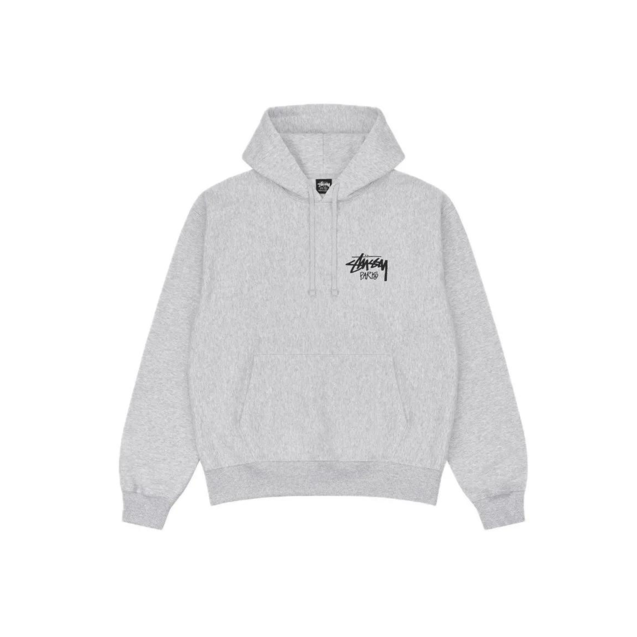 Stussy Paris Hoodie Grey