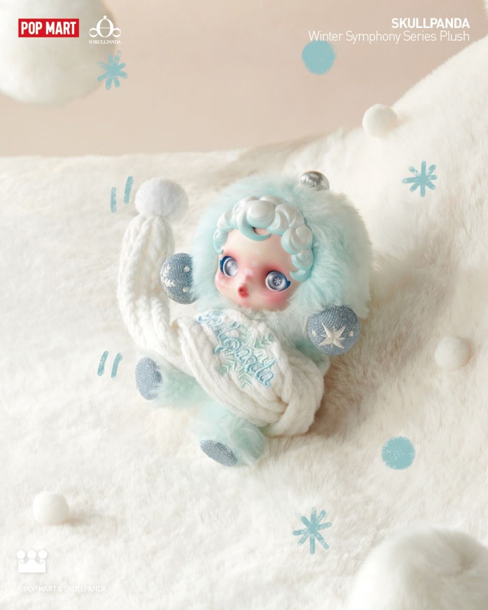 Pop Mart Blind Box - Skullpanda Winter Symphony Series N-Hype blind box kolekcjonerska figurka streetwearowa