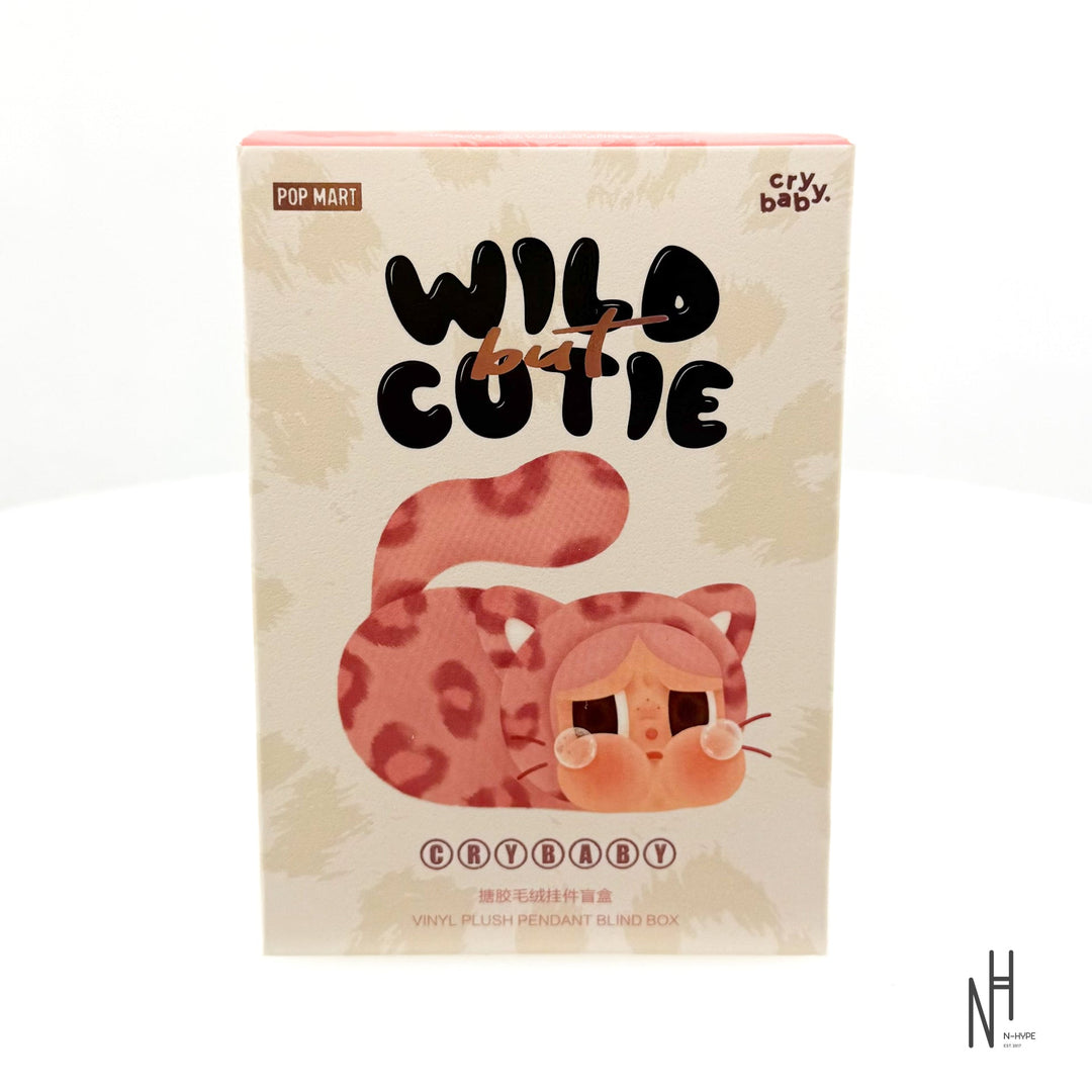 Pop Mart CRYBABY Wild but Cutie Vinyl Plush Pendant Blind Box N-Hype